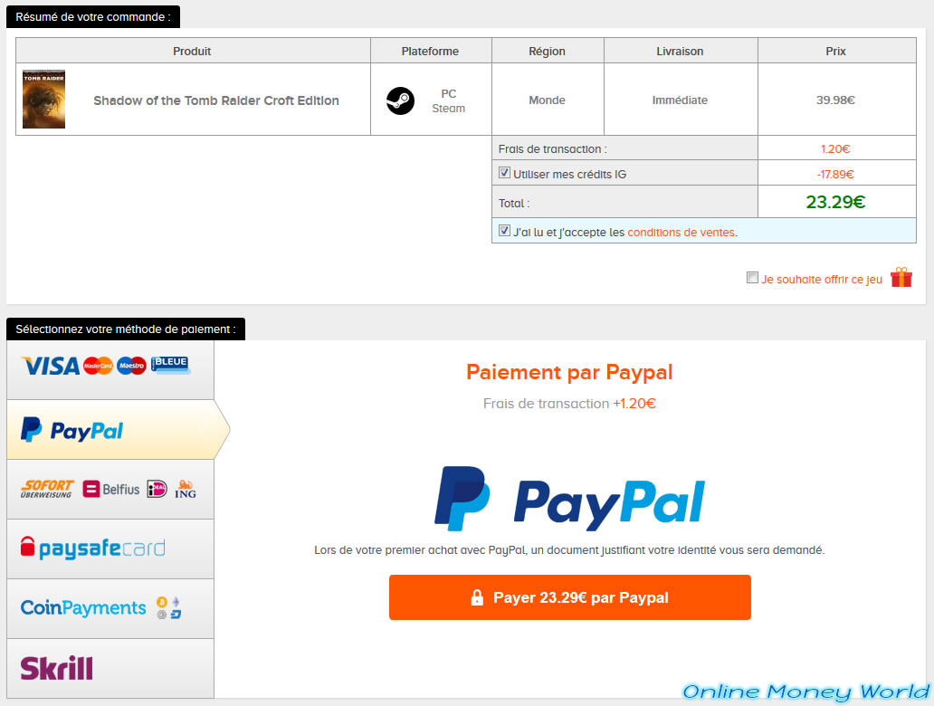 Buy your PC games cheaper and legally with Instant-Gaming - Online