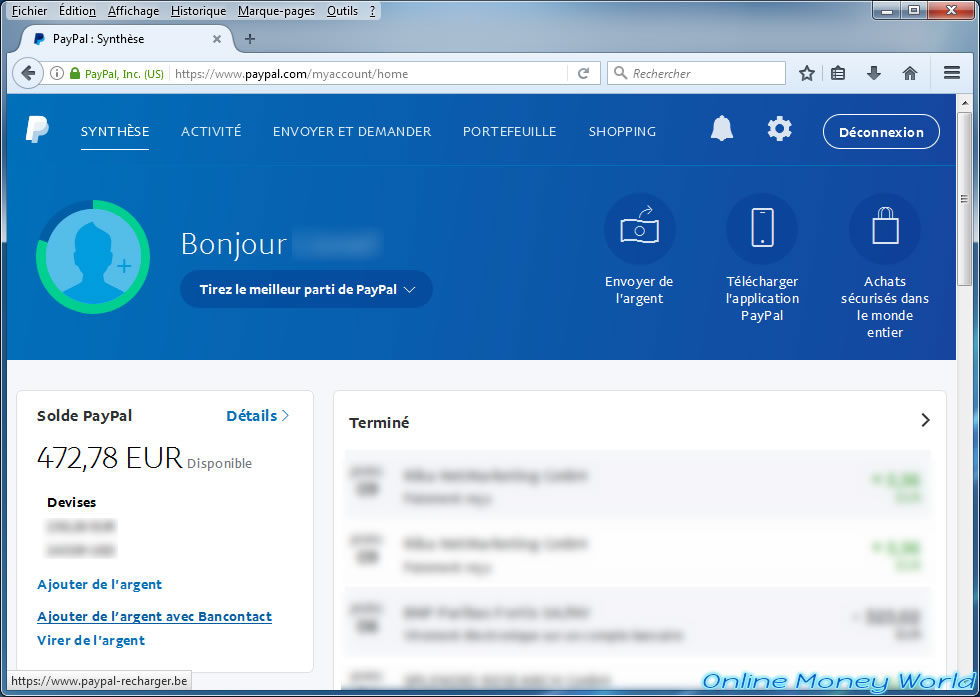 Recharger Son Compte PayPal Instantan ment Gr ce Bancontact Online Recharger Son Compte PayPal Instantan ment Gr ce Bancontact Online